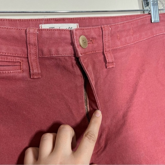 Madewell Petite Curvy Slim Emmett Wide-Leg Crop Pants New Copper Size 27 Petite - Picture 5 of 12